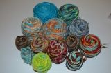 BFL wool yarn scraps-11.6 oz boy BFL wool yarn scraps-11.6 oz boy