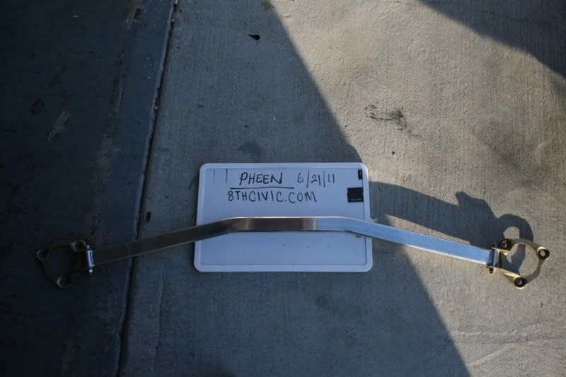 Beaks bar / Corsport front strut bar 8th Generation Honda Civic Forum