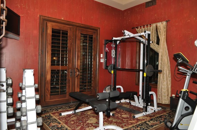 Exercise Room - 3746 E Kenwood St, Tuscan Villa, Ultra Luxury Home, Super Bowl Rental