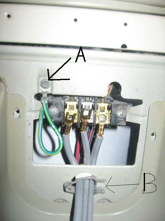 dryer socket wiring