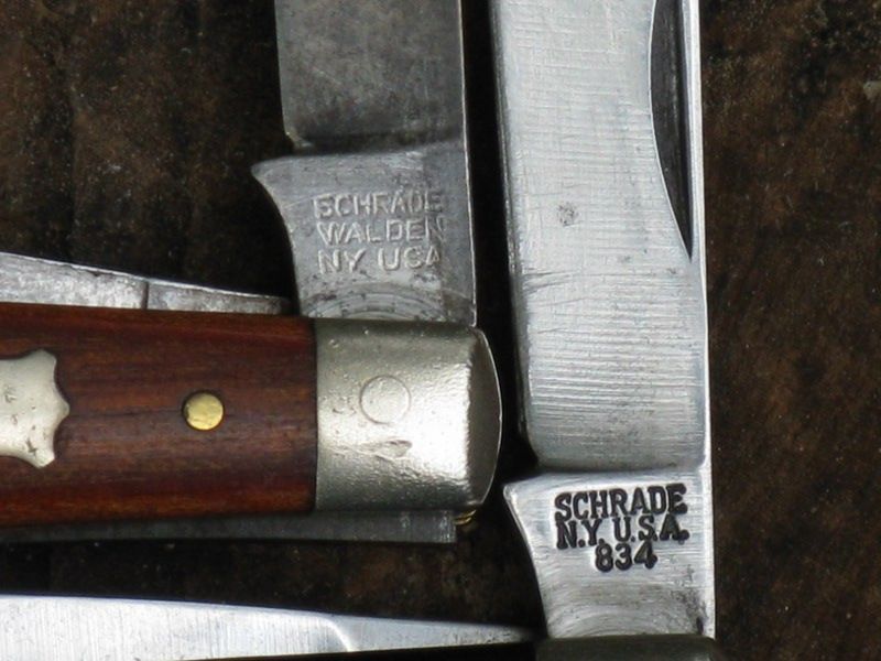 Schrade 834 joins its 832 sibling