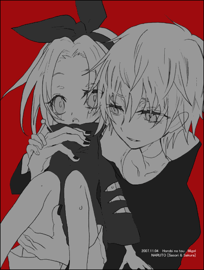 b592f51cb3e6c48786d6b65e1.gif Sasori and Sakura image by Hinatabackhater