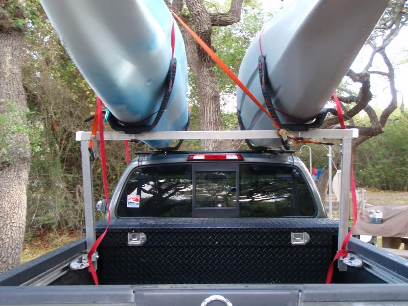 Pvc truck kayak cheap rack