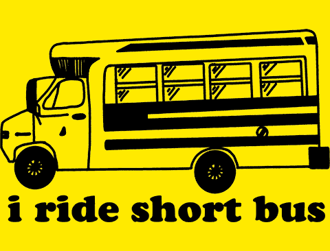 yellow short bus