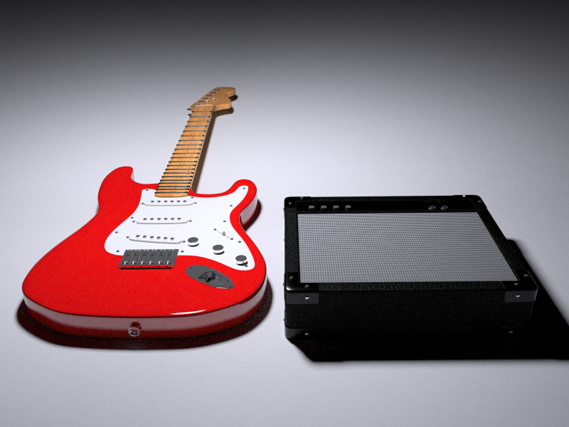 Electric Guitar Works in Progress Blender Artists Community