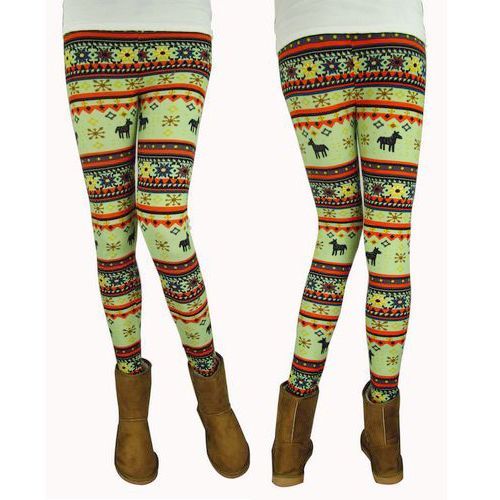 multi-style Nordic Snow Knitted Womens Leggings Tights, Comfy, Great Quality - Bild 20 von 27