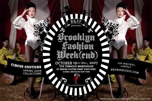 Brooklyn Fashion Week(end) — Oct. 19th – 21st