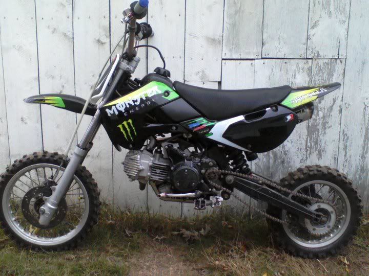 2006 Klx110 full mod