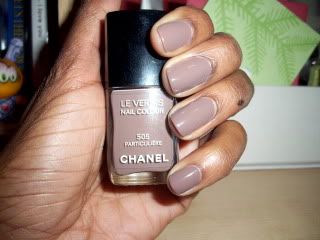 Chanel Particuliere 505 Nail Color pics and swatches