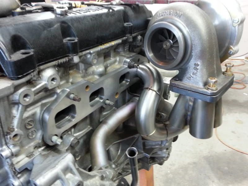 building a qr25de turbo manfold Honda / Acura K20a K24a Engine Forum