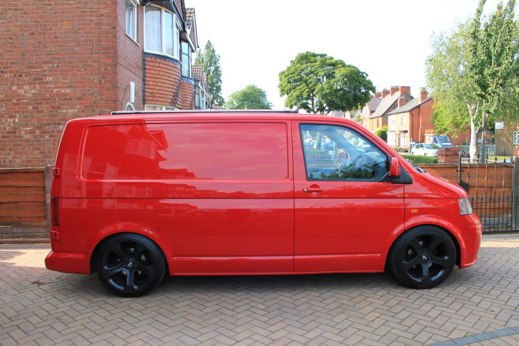 Yellow Stitch Fits Vw T5 Transporter Caravelle Camper 2x Door