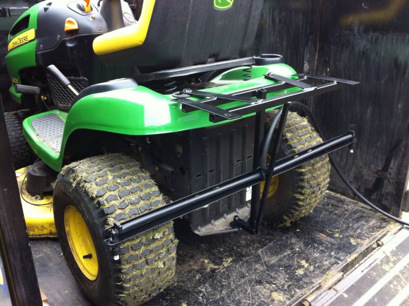 I fabricated a sprayer mount for LA125 The