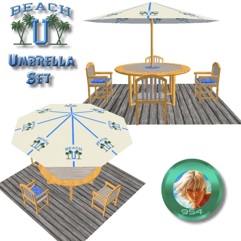 BU Umbrella Set