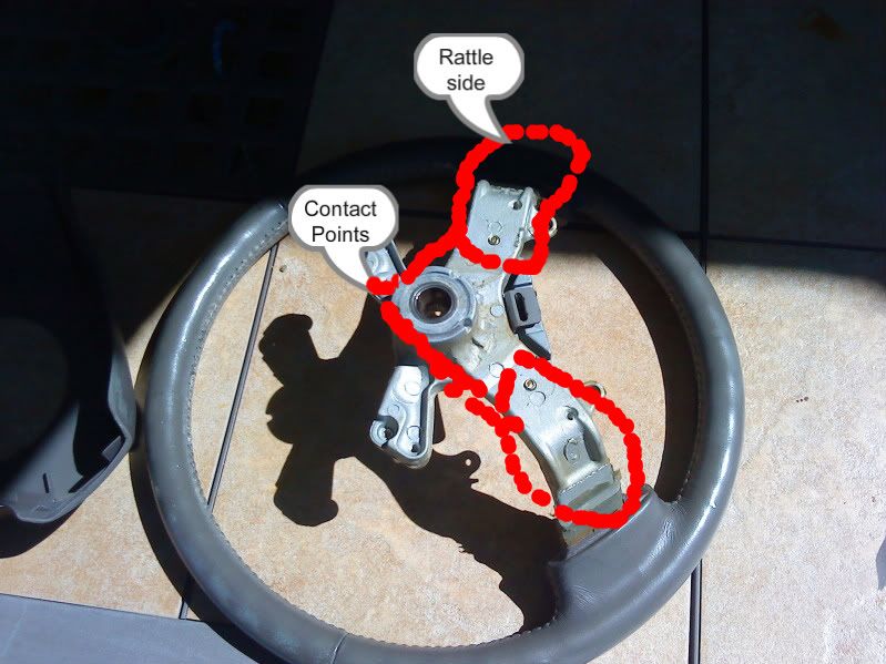 My Steering Wheel rattle fix Toyota Nation Forum