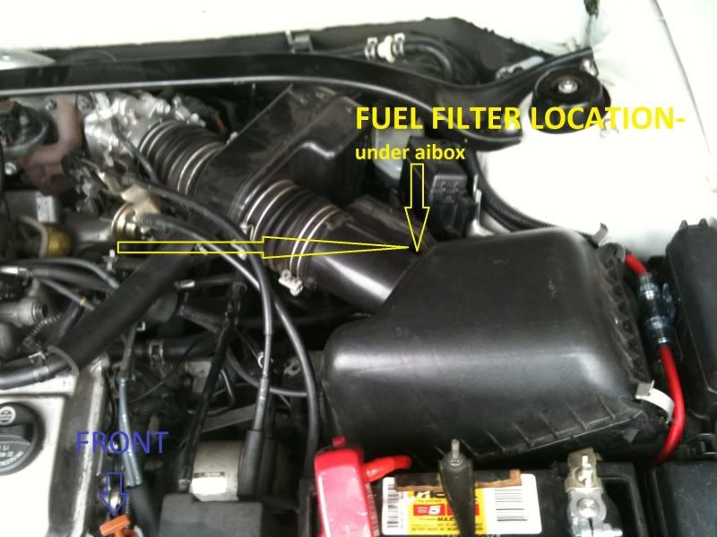 how to change 92 toyota fuel filter #4