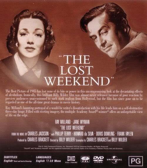 Billy Wilder   The Lost Weekend (1945) preview 1