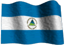 Bandera animada de nicaragua
