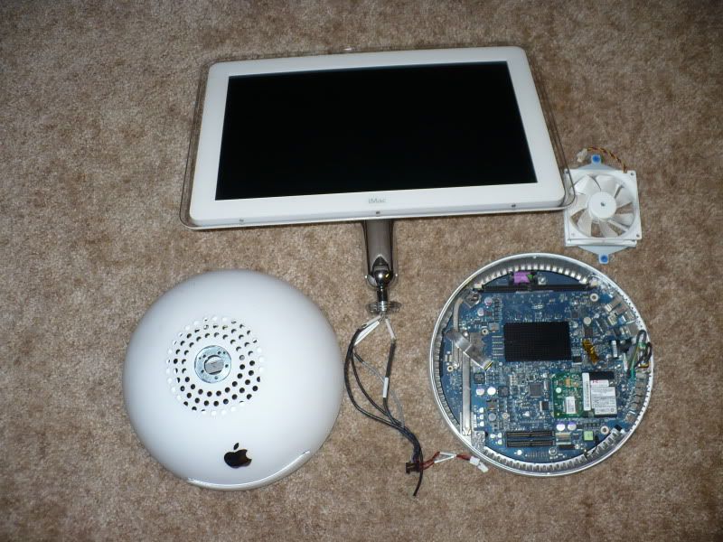 imac g4 inside