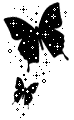 butterfly animations photo: ButterfliesBlackFlying ButterfliesBlackFlying.gif