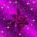FlowerRoseStarSparklesPurple.gif