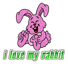 ILoveMyRabbitPinkGlitter Pictures, Images and Photos