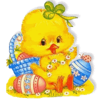 happy easter animations photo: HappyEasterDucklingTwistie HappyEasterDucklingTwistie.gif