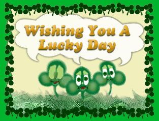 WishingYouALuckyDayShamrocks.gif