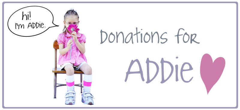 Donations for Addie