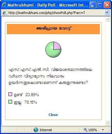 SSLC poll Mathrubhumi
