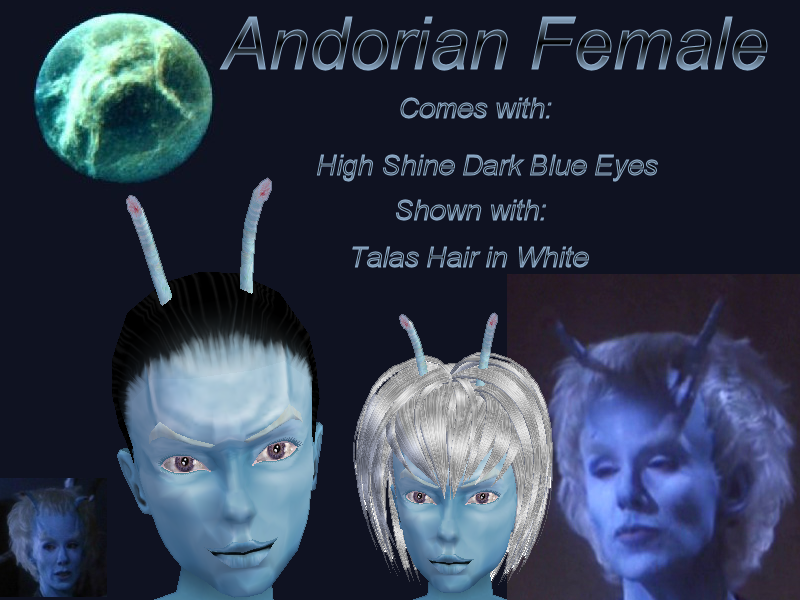female andorian head