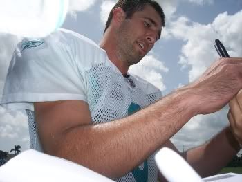 Joey Harrington Dolphins camp August 2006 Pictures, Images and Photos