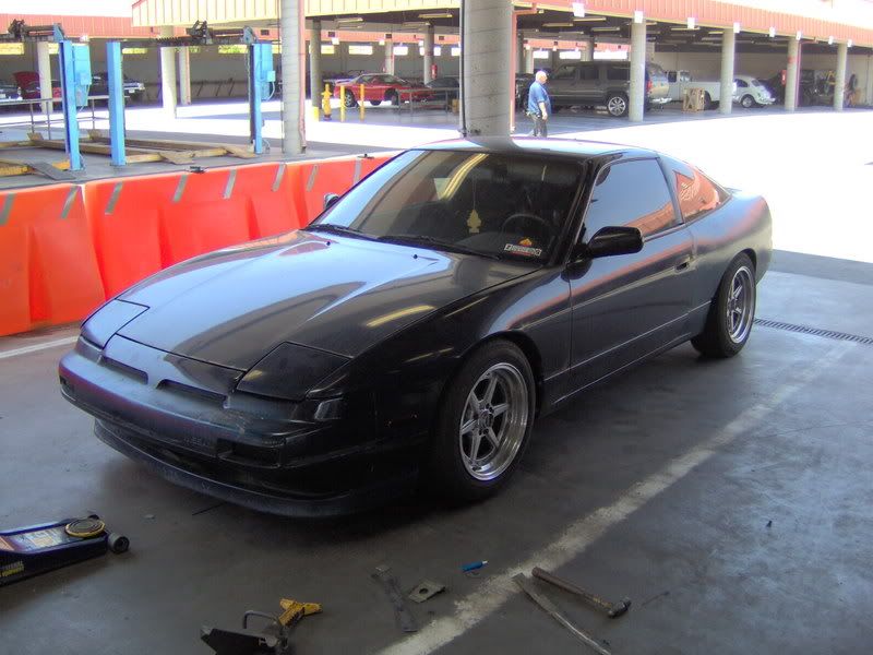 Nissan 240sx over fenders