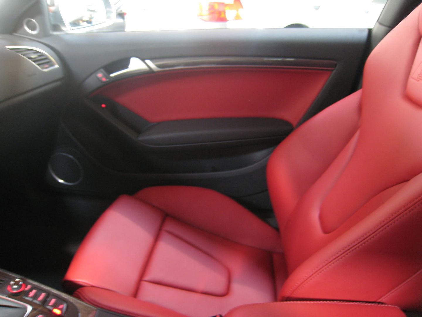 Audi Red Interior