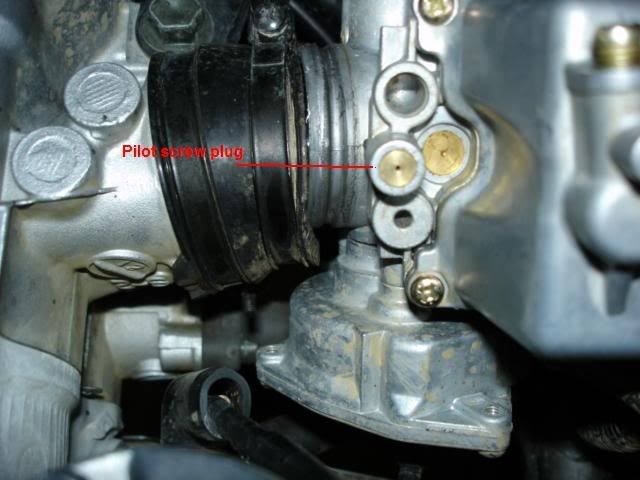 2008 Honda 400ex valve adjustment #3