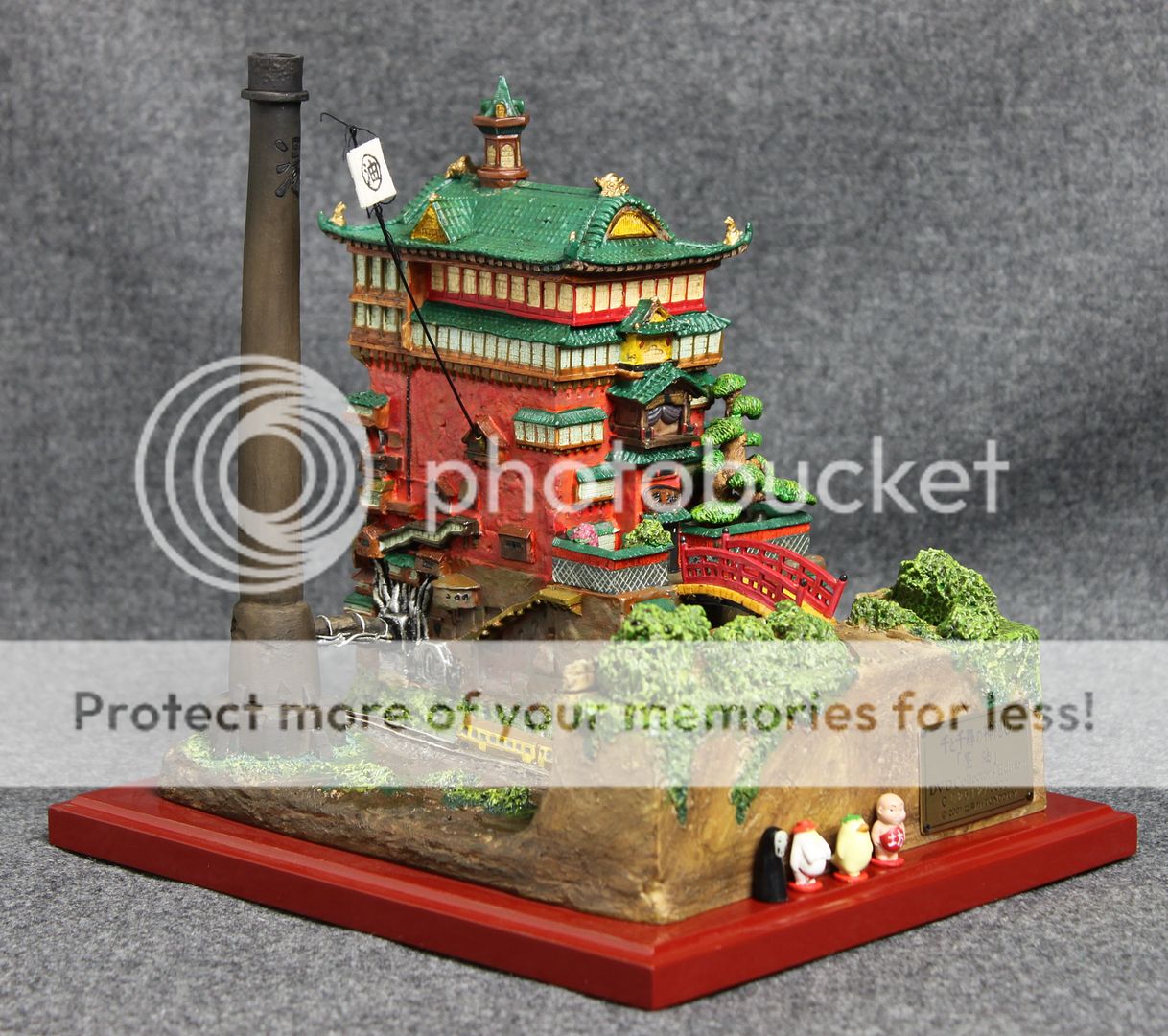 Spirited Away Bath House Figure of JP DVD BOX Ghibli  