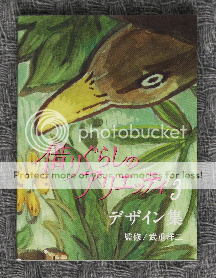 Borrower Arrietty Design Art Mini Book #3 Ghibli  