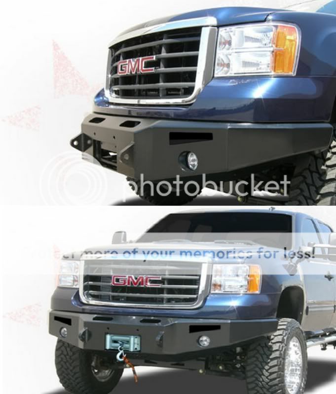  Coated Steel HD Front Bumper 2011 2012 GMC Sierra HD 2500 3500