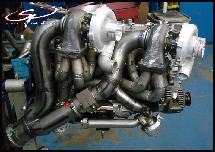 SP Sequential Twin Turbo Kit pour 2JZGTE