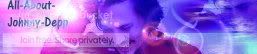 Johnny Depp is Love ♥ banner