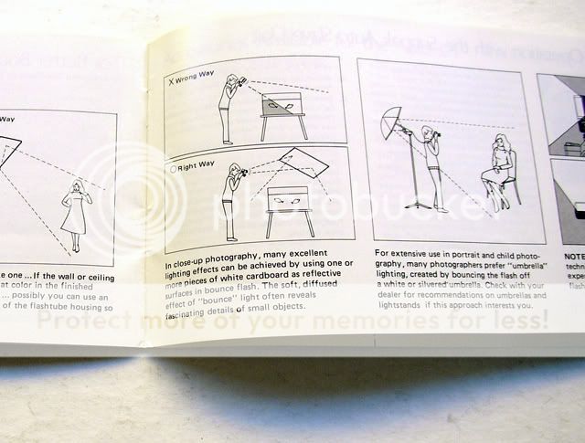 SUNPAK Auto 321 Flash Unit Instruction Owners Manual *  