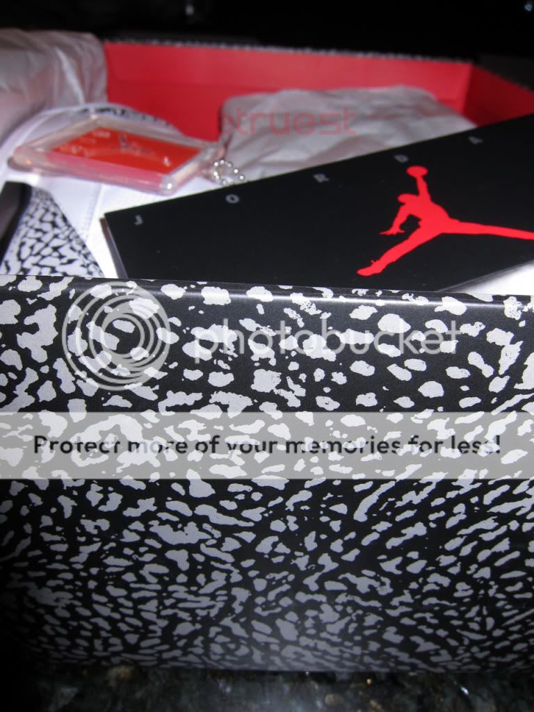 JORDAN III 3 CEMENT 2011 SIZE 11.5 DMP BIN 23 BHM CDP  