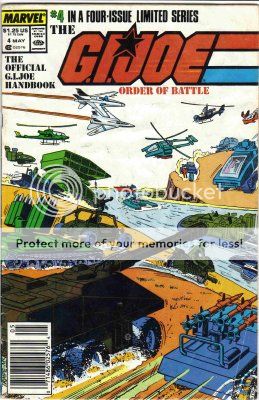 GI G.I. Joe Order Of Battle #2 #3 #4 Good to Very Good Scans  